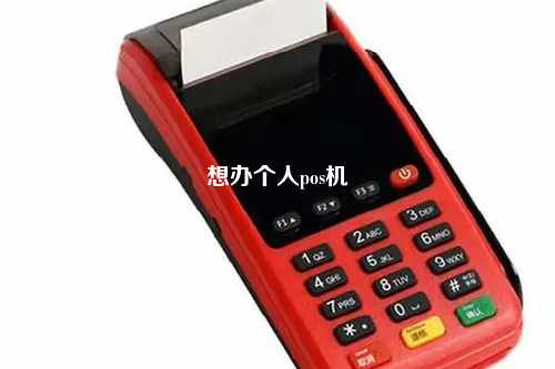 想办个人pos机