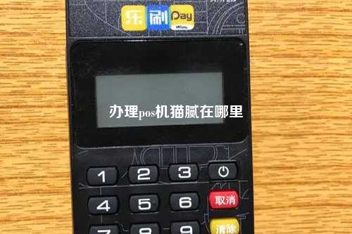 办理pos机猫腻在哪里