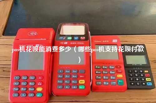 pos机花呗能消费多少（哪些pos机支持花呗付款）