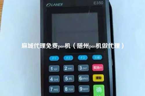 麻城代理免费pos机（随州pos机做代理）