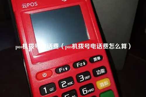 pos机拨号电话费（pos机拨号电话费怎么算）