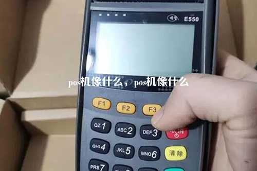 pos机像什么，pos机像什么