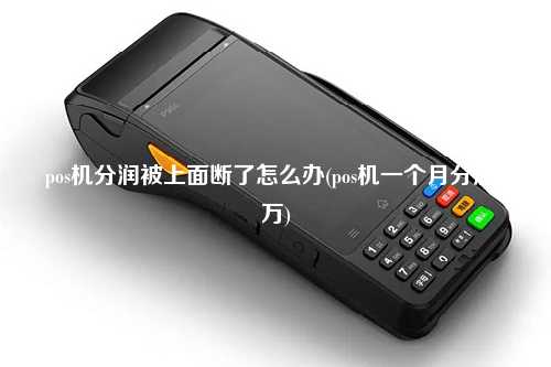 pos机分润被上面断了怎么办(pos机一个月分润3万)