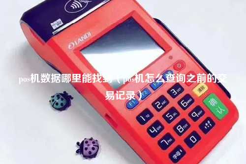 pos机数据哪里能找到（pos机怎么查询之前的交易记录）