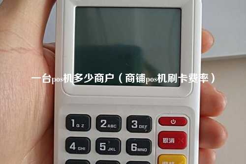 一台pos机多少商户（商铺pos机刷卡费率）