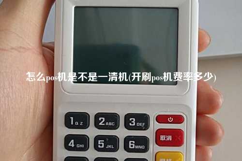 怎么pos机是不是一清机(开刷pos机费率多少)