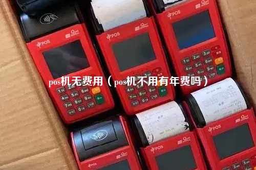 pos机无费用（pos机不用有年费吗）