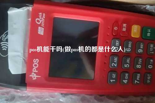 pos机能干吗(做pos机的都是什么人)