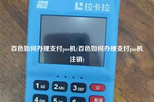 百色如何办理支付pos机(百色如何办理支付pos机注销)