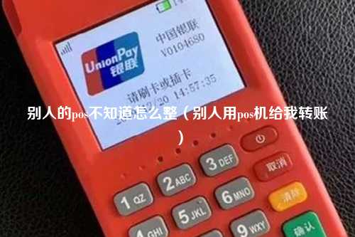 别人的pos不知道怎么整（别人用pos机给我转账）