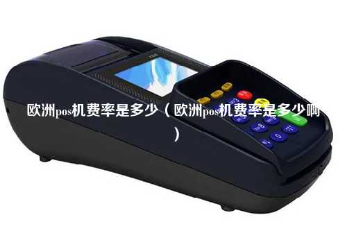 欧洲pos机费率是多少（欧洲pos机费率是多少啊）