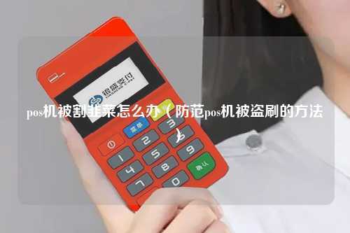 pos机被割韭菜怎么办（防范pos机被盗刷的方法）