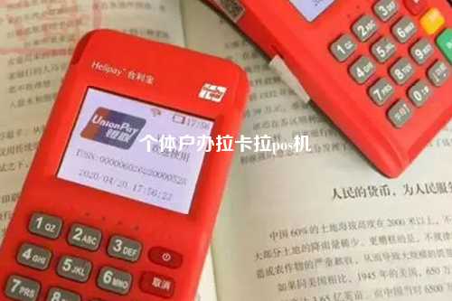 个体户办拉卡拉pos机