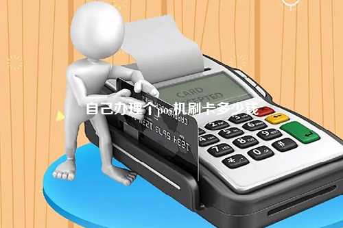 自己办理个pos机刷卡多少钱