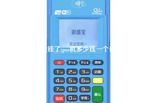 POS机卡没钱了(pos机多少钱一个在哪里买)